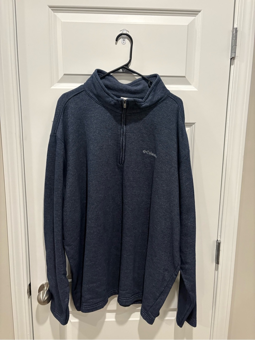 Columbia Men's Dark Navy Half-Zip Fleece Pullover